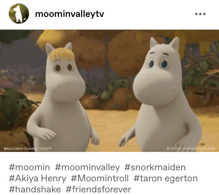 bisexualmoomin's tweet image. the moominvalley tumblr has gone from using tags like ‘loveintheair’ for moomintroll &amp;amp; snorkmaiden gifs to tags like ‘friendsforever’ I’m so happy I hope this lack of heteronormativity continues