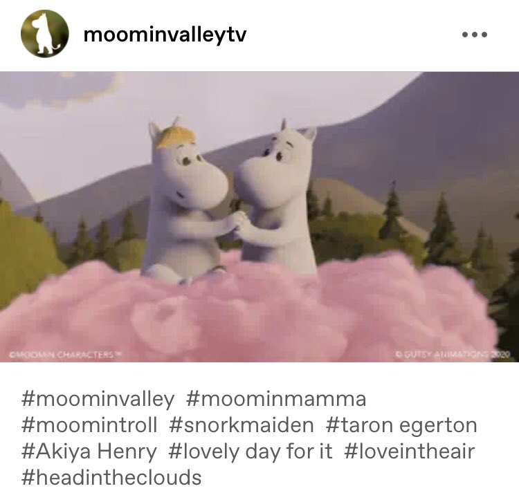 bisexualmoomin's tweet image. the moominvalley tumblr has gone from using tags like ‘loveintheair’ for moomintroll &amp;amp; snorkmaiden gifs to tags like ‘friendsforever’ I’m so happy I hope this lack of heteronormativity continues