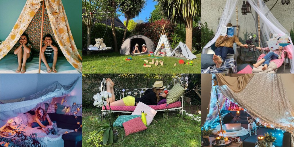 Toocamp's tweet image. Depuis ce week-end nous invitons tous les campeurs de France à monter leur plus belle tente sur #camponscheznous rdv sur notre Instagram pour plus de détails et retrouvez vos participations !