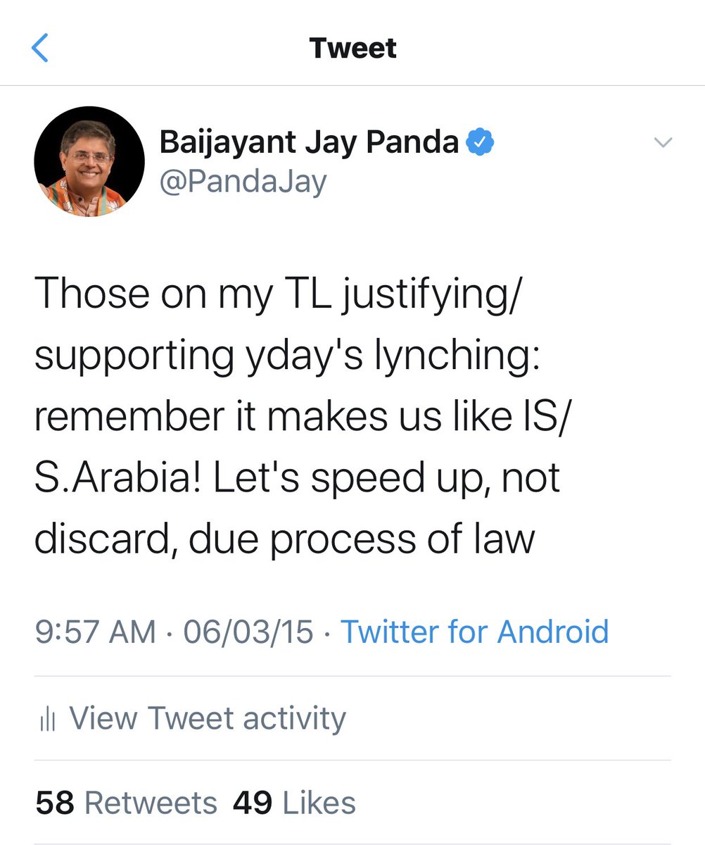PandaJay's tweet photo. I have always stood up against lynchings, irrespective of religion or caste (see screenshots below).

In the past few days, many so called liberals have been exposed by the #PalgharMobLynching either by their silence, misrepresentation, or unwillingness to call a spade a spade 🙏 https://t.co/rAB4ccOycR