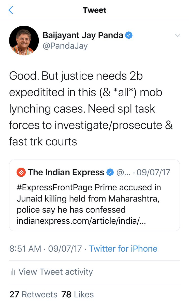 PandaJay's tweet photo. I have always stood up against lynchings, irrespective of religion or caste (see screenshots below).

In the past few days, many so called liberals have been exposed by the #PalgharMobLynching either by their silence, misrepresentation, or unwillingness to call a spade a spade 🙏 https://t.co/rAB4ccOycR
