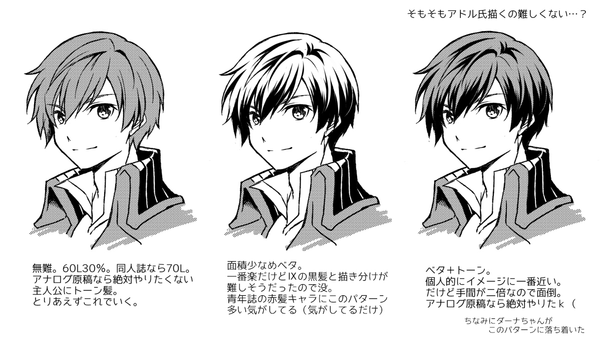 ミシロ Sur Twitter 赤髪キャラのモノクロ化って地味に悩まない ミシロ Sur Twitter 赤髪キャラのモノクロ化って地味に悩まない