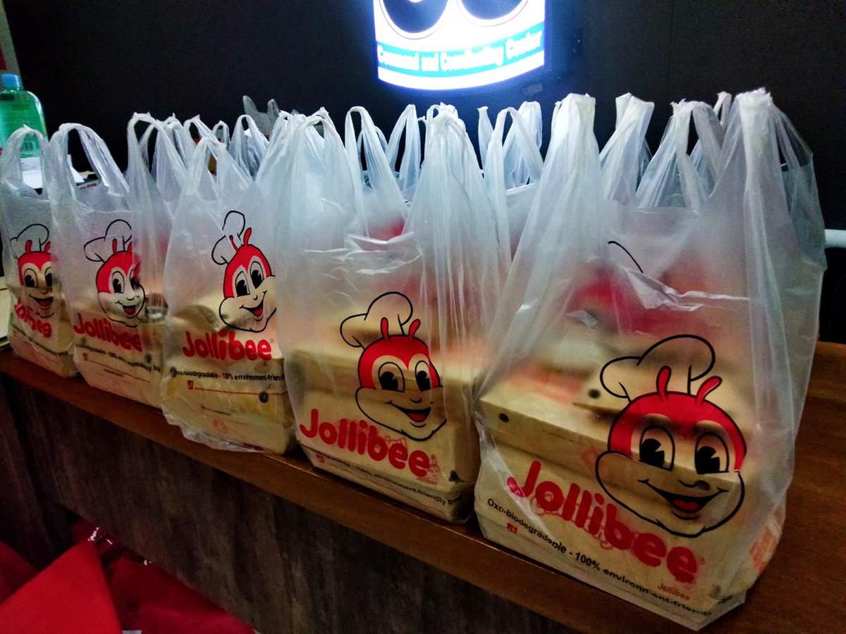 rex_gatchalian's tweet photo. Dinner tonight for our Balai Isolation Unit Guests...

This always makes me happy...so im sure these will make them happy tonight. 

Enjoying the joys of the outside world from inside our isolation unit... https://t.co/P4oqmOfLjw