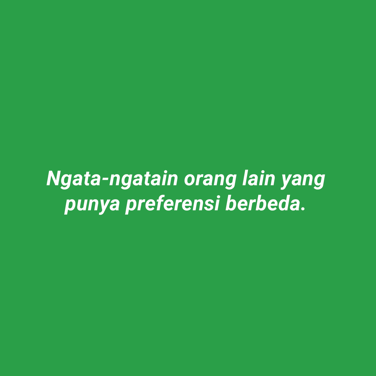 handokotjung's tweet photo. Debat soal preferensi boleh tapi ngga usah sampe ngatain. https://t.co/KR6g5SRTKJ