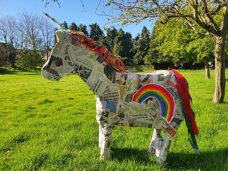 Good luck to all the service users at the Katharine Elliot Centre in Hawick whose Uno the Unicorn entry to this year’s Learning Disability Week is being submitted on their behalf by staff. Find out more at: ow.ly/2VQ030qzdMQ #LDWeekScot2020 #unotheunicorn