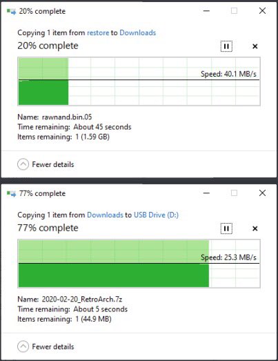 shchmue's tweet photo. who likes high speed USB Mass Storage for SD on Switch?

read, write. look how smooth those curves are 🏹 #hekate #nyx https://t.co/neBLm9WbNe