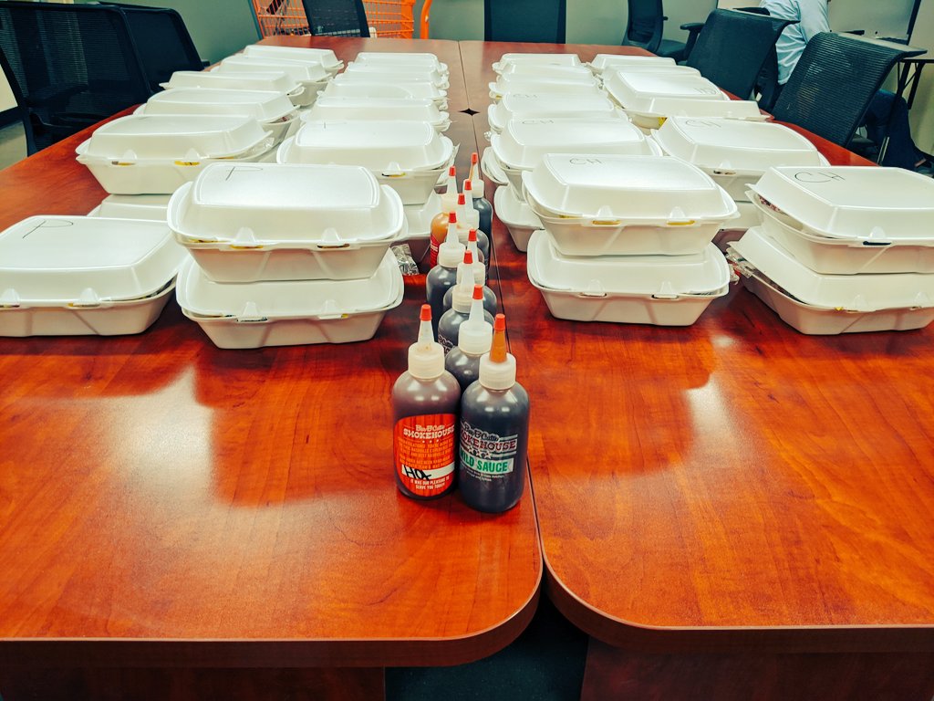 Molly Walsh (@mollywalsh_thd) on Twitter photo Another awesome lunch for our awesome associates! Thank you <a href="/BarBCutie/">Bar-B-Cutie</a> and <a href="/JaysunDauer/">Jaysun Dauer</a> for such a great lunch! #theGreat0734 #takingcareofourpeople Another awesome lunch for our awesome associates! Thank you <a href="/BarBCutie/">Bar-B-Cutie</a> and <a href="/JaysunDauer/">Jaysun Dauer</a> for such a great lunch! #theGreat0734 #takingcareofourpeople