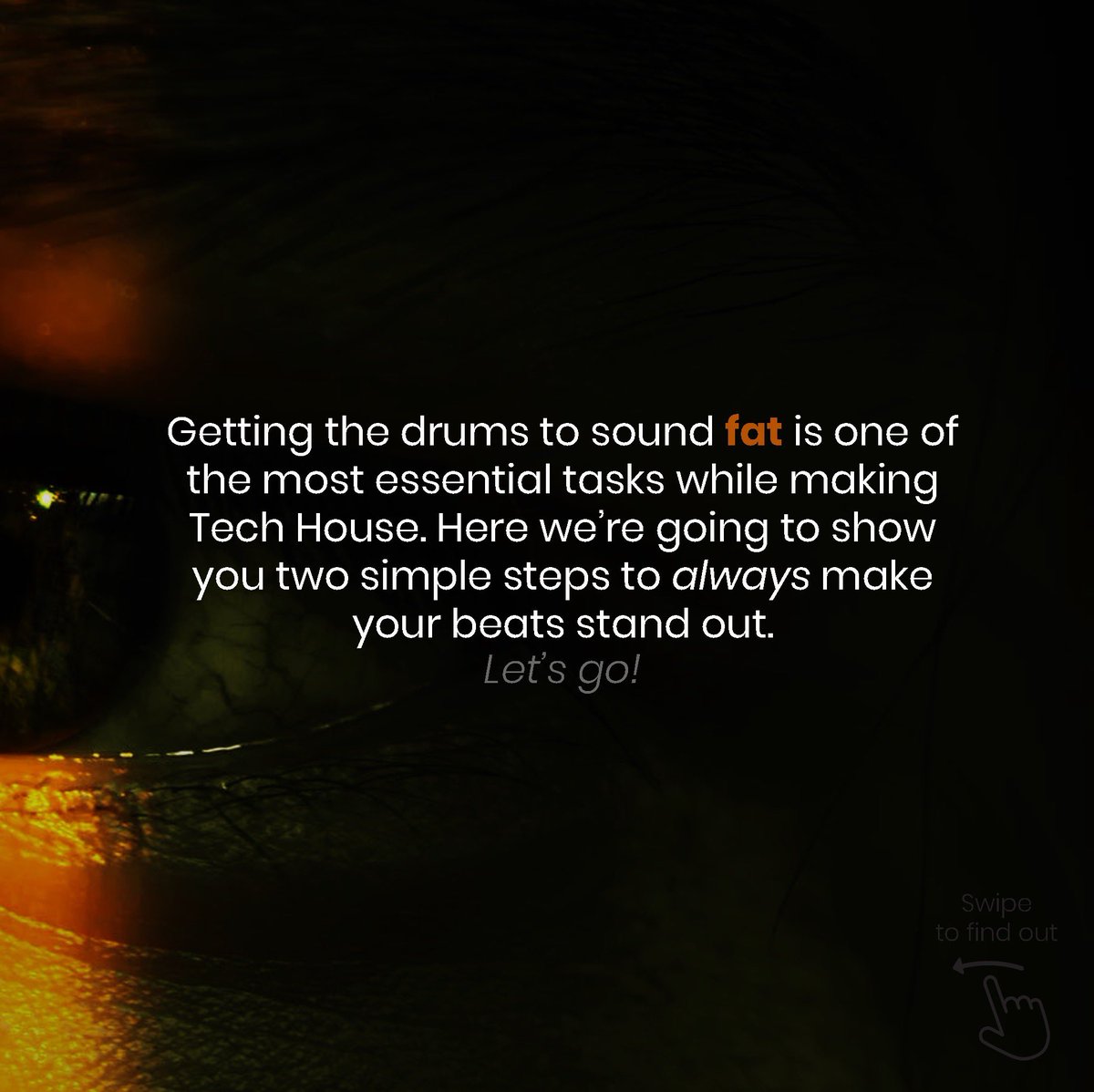 ES_Sounds's tweet photo. ⠀
Tech House and fat drums go hand in hand. So these are 3 of our tricks to make your tech house drums fatter, everytime. ⠀
⠀
Make sure to find our ultimate hack in the end.⠀
⠀
Did you try any of these? Let us know! https://t.co/L6jT2VQkYg