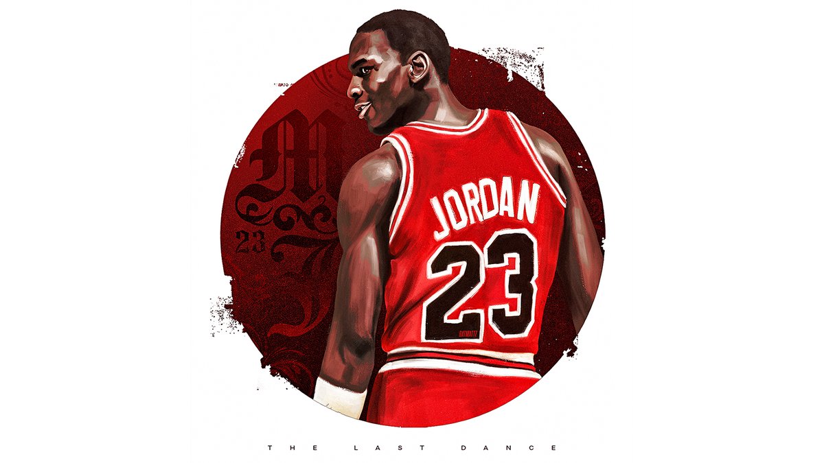 Batmattz's tweet photo. "The Last Dance" 🐐

📺 @netflix @NetflixIT 

#thelastdance #bullsnation #jordan #michaeljordan #chicagobulls #espn #nba #nbaart #basketball #bball #sports #graphicdesign #sportsart #basketballart #smsports #sportsdesign @NBAItalia @NBA @chicagobulls @espn @Jumpman23 https://t.co/y2H5rwyop9