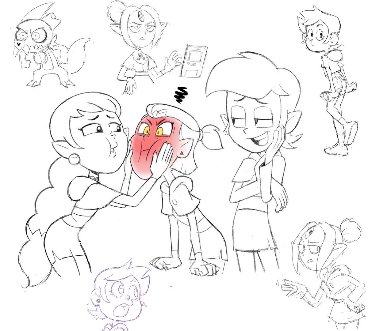 Owl drawings that I haven't uploaded yet 