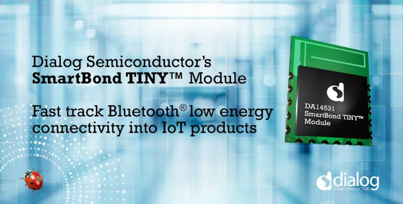 ssd_techs's tweet photo. Dialog's SmartBond TINY BLE module is now available! Improve product time to market! Easy plugin design and certified. Excellent concept! #Bluetooth #IoT https://t.co/2fiFKbXTV5