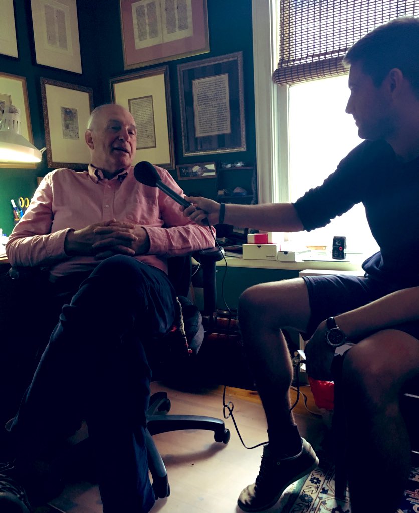 “The Canadians”Lesra Martin, the boy who literally learnt to read using Carter’s amazing “16th Round” prison autobiography Gus Sinclair, who was in my top 5 interview of the series.And Terry Swindon who I think bears an uncanny likeness to snooker legend Hurricane Higgins