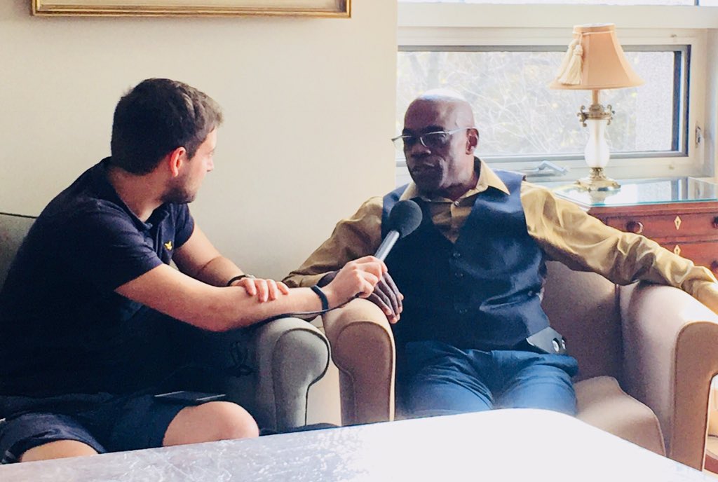 “The Canadians”Lesra Martin, the boy who literally learnt to read using Carter’s amazing “16th Round” prison autobiography Gus Sinclair, who was in my top 5 interview of the series.And Terry Swindon who I think bears an uncanny likeness to snooker legend Hurricane Higgins