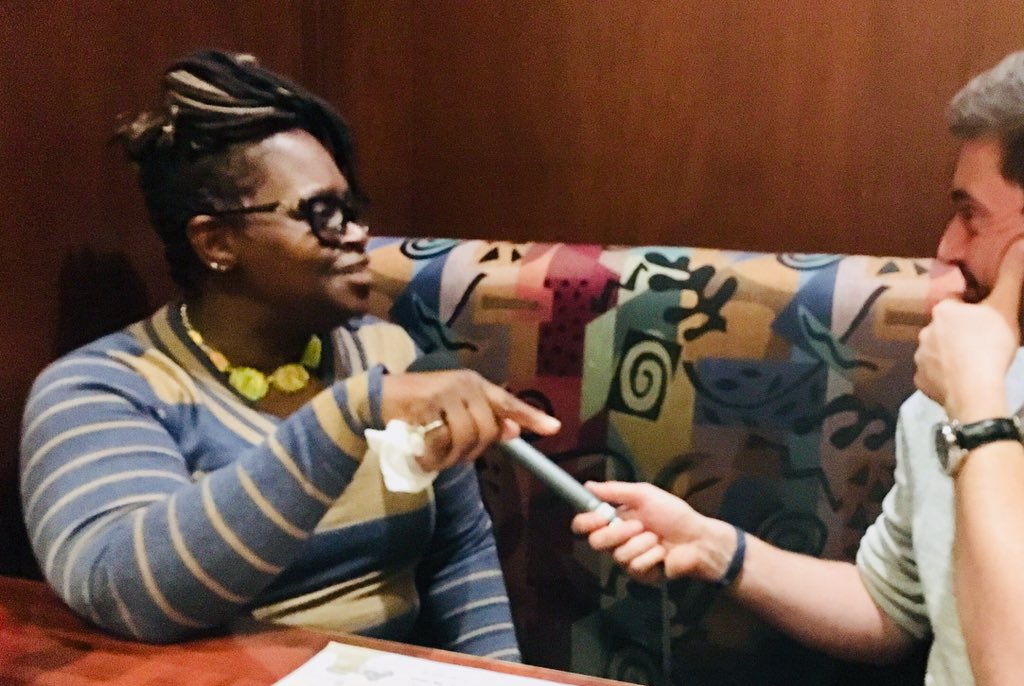 Theodora Carter, Rubin’s daughter. A fantastic woman whose story and truths are compelling. Was a real privilege to meet her