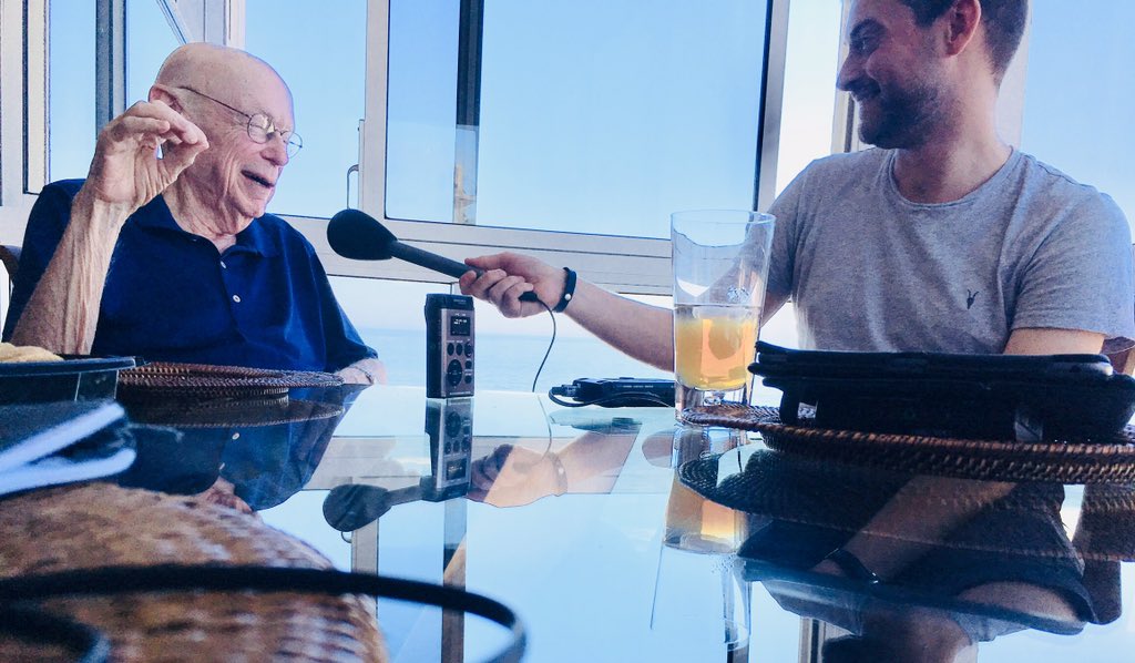 The Judge who finally freed them. Judge H Lee Sarokin. In his 90’s he and his wife were very welcoming. We went for lunch Glad we brought her some flowers