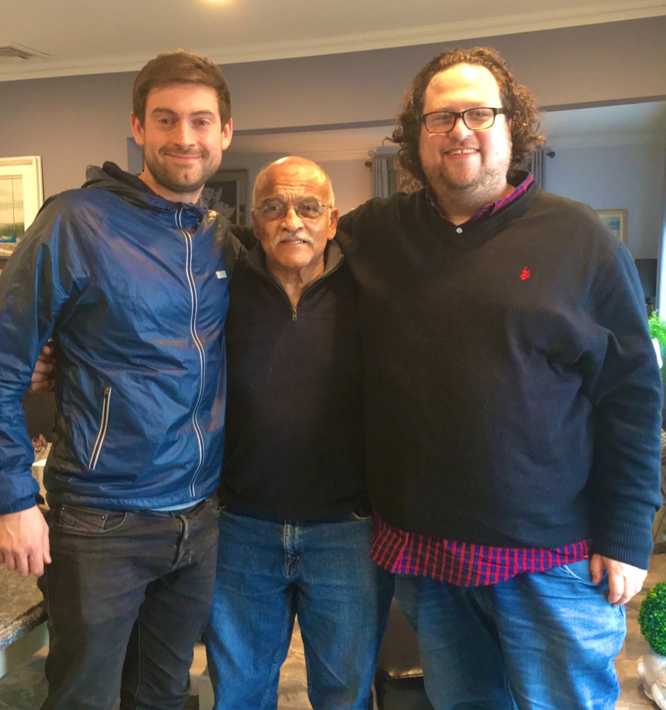 Eldridge Hawkins... meeting this man changed the course of our investigation in quite a major way! We were both a bit bigger than him.