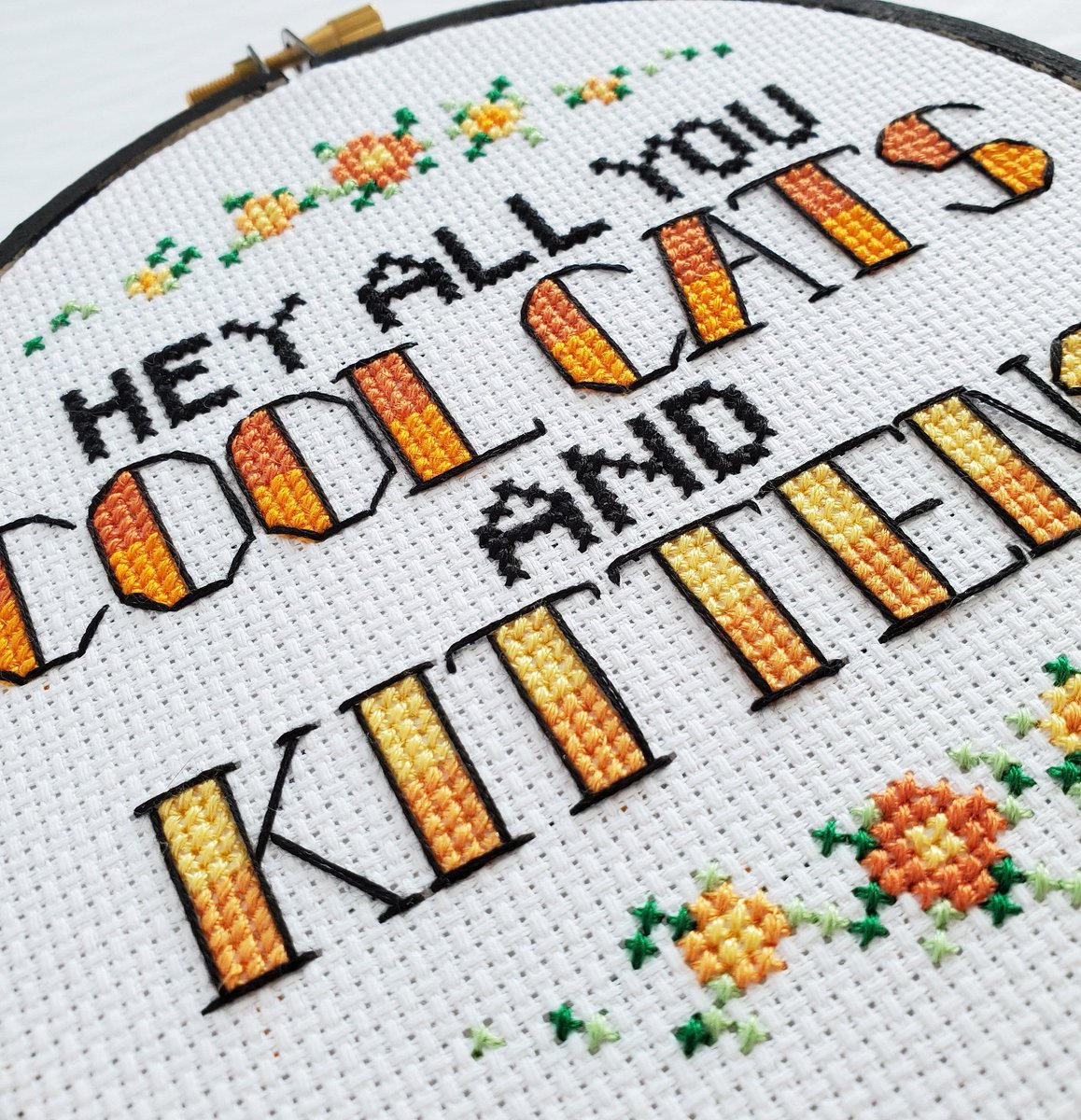 becoproductions's tweet photo. Hey 🧡
.
#TigerKing #TigerKingNetflix #CaroleBaskin #Tigers #CrossStitch #Embroidery #BeCoProductions https://t.co/sDs6lFO6wU