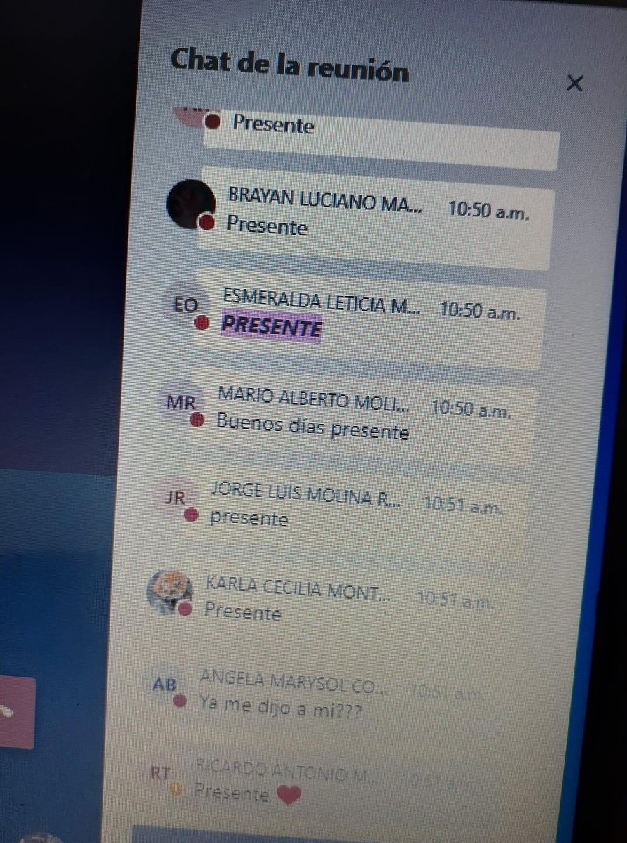 La morra de los marcadores en la clase en línea: