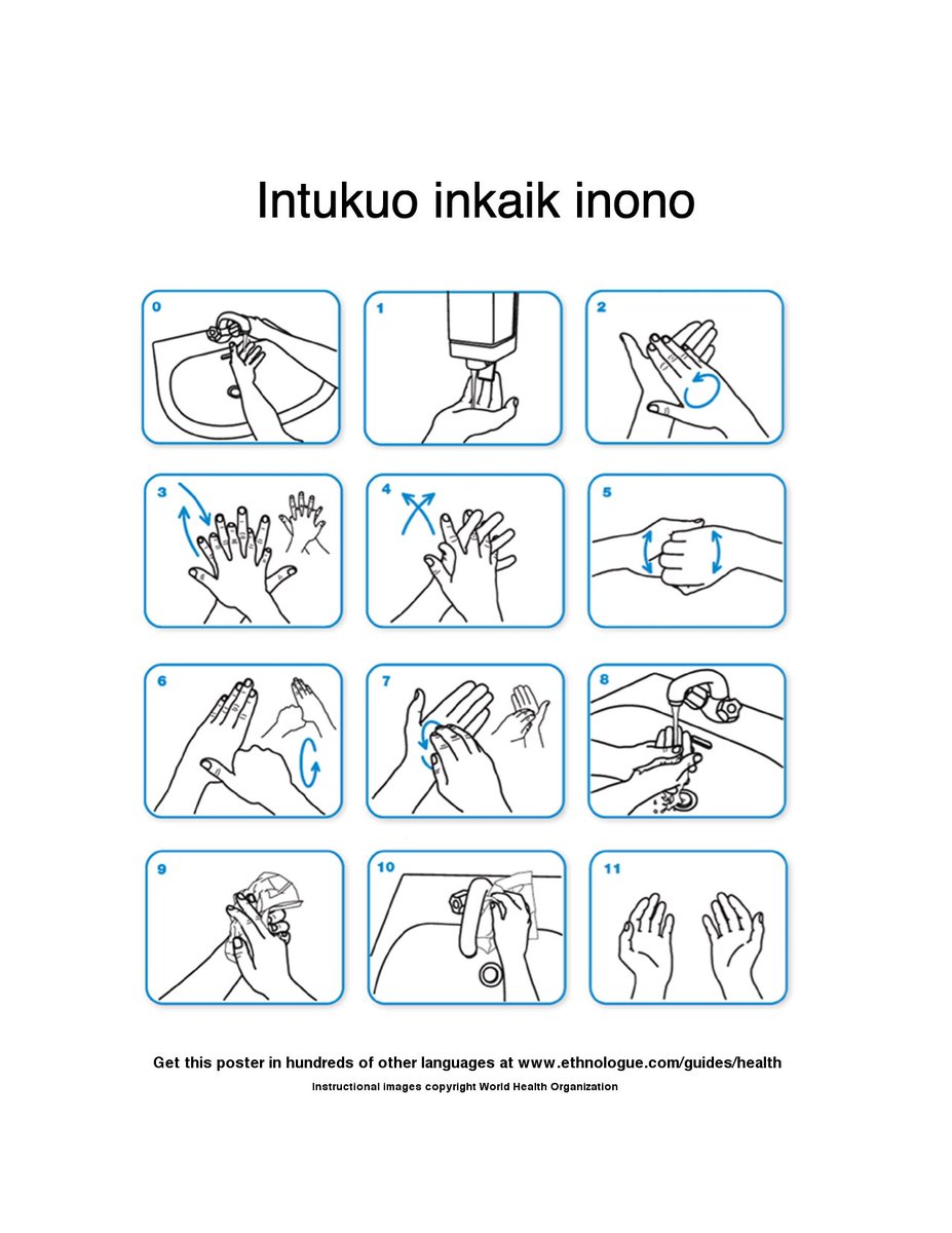 #RT @SILintl: How do you say #WashYourHands in #Maasai?
 
 Intukuo inkaik inono

See our growing list of over 550 translations and add your own! 
bit.ly/2UdU4a3

Download your Poster as well!

#coronavirus #pandemic #covid19 #crowdsourcing #AI …