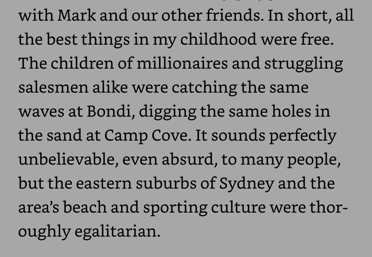 Malcolm turnbull really knew in his bones that all Australians get a fair go because *checks notes* poor people were allowed to go in the ocean