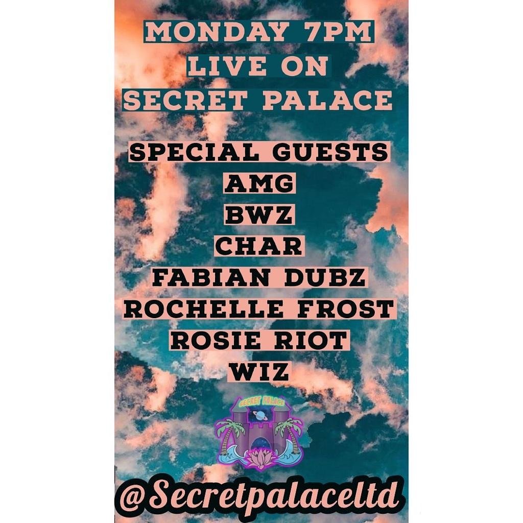 Lock On Tonight At 7pm To Hear Us Talking Hot Topics and Live Performances From Special Guests 🤑💄🏰🎠👑🍹#420