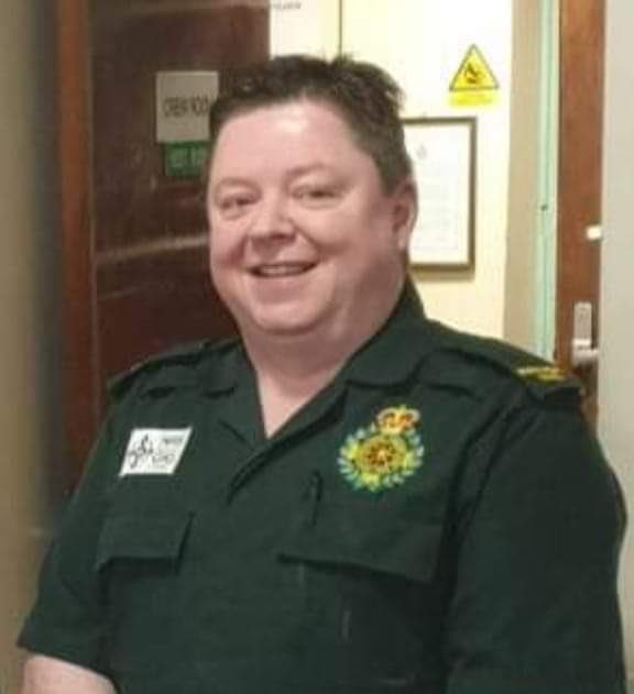 NHS to Swansea Ambulance Service worker Gerallt Davies who has lost his life to Coronavirus. Gerallt was awarded an MBE for his 25 years in the health service. He will be sorely missed by his colleagues. The Welsh NHS are paying a heavy price for Coronavirus.