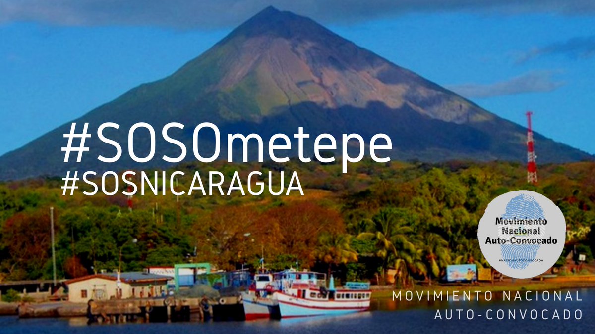 ElGuegue's tweet photo. #SOSOmetepe
#AbrilNoSeOlvida
#SOSNicaragua El régimen Sandinista continúa disparando y amenazando a nuestro pueblo
@CIDH @OACNUDH #MESENI
https://t.co/SgPPi7lurj https://t.co/TfwIlADWcI