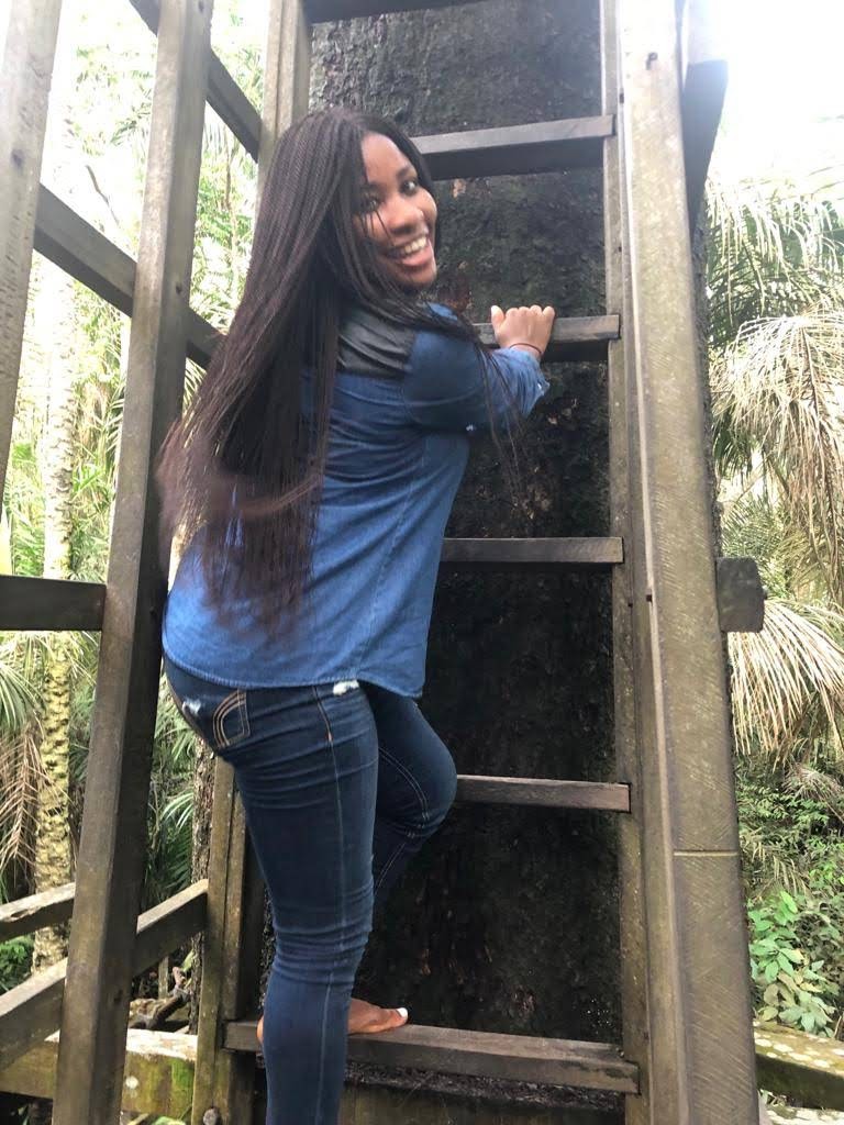 @tteri_za Lekki conservative is a beautiful place to visit. This is me in the tree house 🤣 thanks to Rouvafe, i have other places on my list when the pendemic is over.