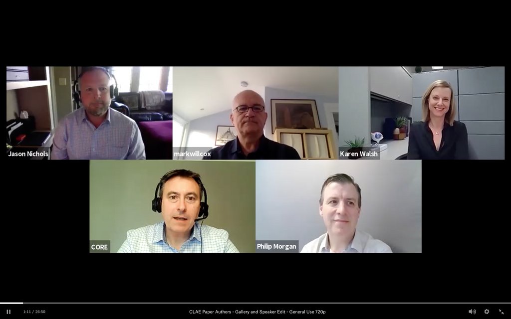 CLS_magazine's tweet photo. .@CLS_magazine Editor #JasonNichols moderated a discussion with @lwj_63, @kazzerw, @philmor, &amp; #MarkWillcox, who recently coauthored “The COVID-19 Pandemic: Important Considerations for Contact Lens Practitioners.”  https://t.co/fzvvnHqz4i #COVID19 #contactlenses https://t.co/UUG8UDet98