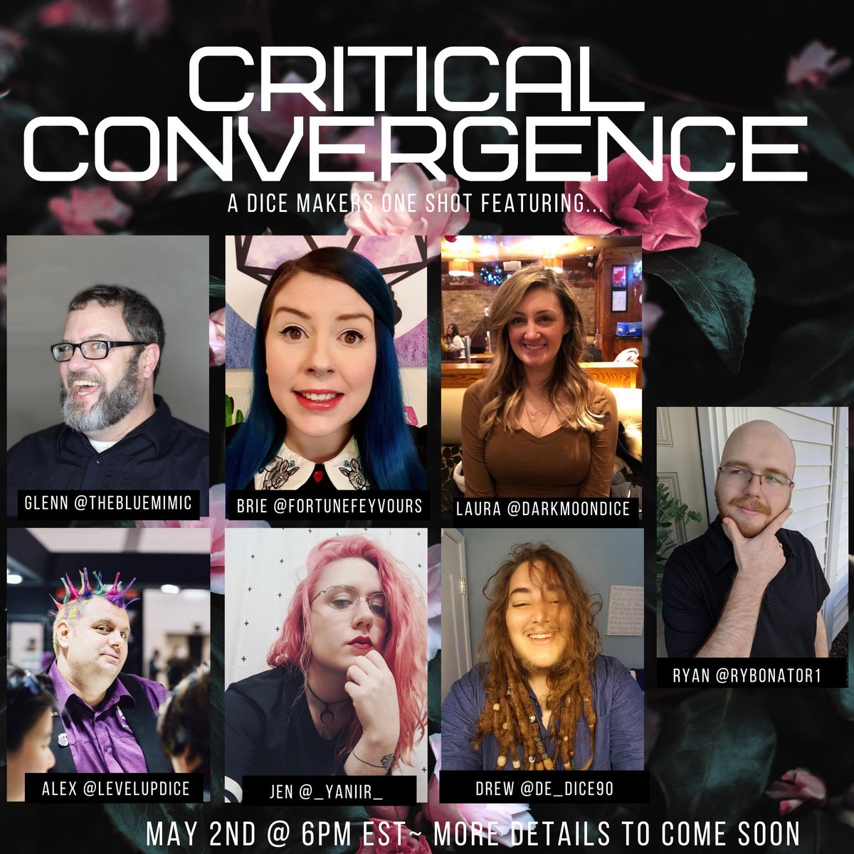 Hey all you Dice Goblins out there! Just wanted to announce a custom one shot that I'll be DMing with these fine Dice Makers on May 2nd on my YouTube channel! We'll be streaming it live, so don't miss out! 

I promise to go all out with the voices 😉

#dice #dicegoblin #dnd #tpk