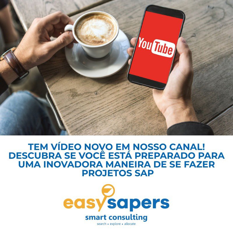 easysapers's tweet photo. Já conhece o canal da Easysapers no Youtube? 
Você encontrará nossos videos institucionais e todas as lives que fizemos até hoje, confere o último video em: https://t.co/pAY5nzIrMI
#businesschallenge #sapsupport 
#digital #innovation #ams
#easysapersSupport 
#successfactors #sap https://t.co/s4ghobTm6L