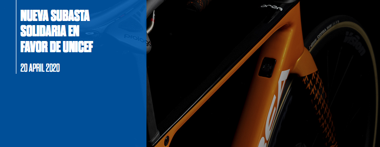 👉 Subasta solidaria de Orbea contra la emergencia  por el COVID-19. 🆘 💪

Entre el 20 y 27 de abril, subasta un pack de la formación Euskaltel-Euskadi: Una de las bicis Orca OMX de nuestro equipo profesional y una de sus equipaciones de competición. 🚴

bit.ly/2XSPCzE