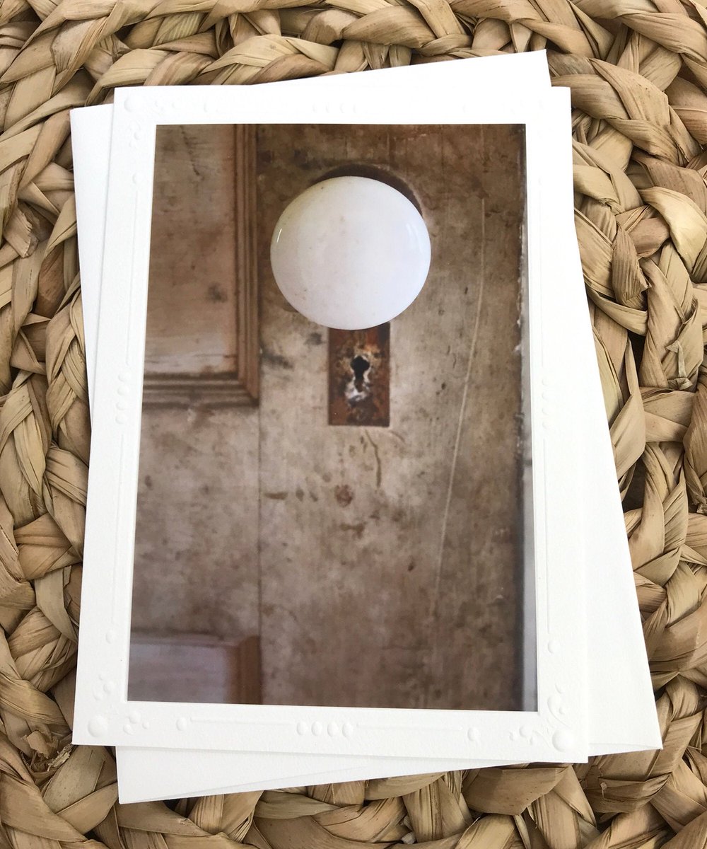 MuttiDahl's tweet photo. Excited to share this item from my #etsy shop: Antique Door Knob on an Old Door Close-up Fine Art Photography Card, Classic, Old Days, Vintage, Time Past, Charm, Housewarming - 5" x 7" https://t.co/FUV1ECZt18
#Vintage #ShopSmall #KeepInTouch #ShopLocalMinnesota https://t.co/IsCLWT3TcA