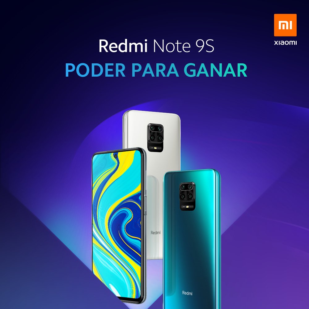 XiaomiColombia's tweet photo. HOY 8 P.M conoceremos el #RedmiNote9s... a lo largo de la transmisión regalaremos un #RedmiNote9S y más productos Xiaomi 🤩#PoderParaGanar 👉https://t.co/bGWgTNP5r2 https://t.co/ojm0Oc5KCJ