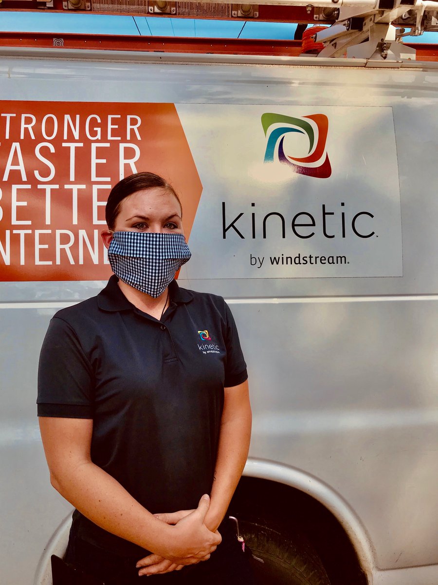 Big thank you to all of our technicians who are out making sure our customers stay connected to what's important. #ThankYou #Kinetic
