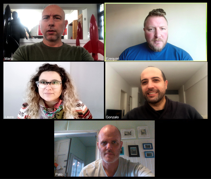 sodapasta's tweet photo. Lunes 11 AM: reunión virtual para organizar la semana #teletrabajo #CuarentenaPositiva https://t.co/LQ9IAkOKSL