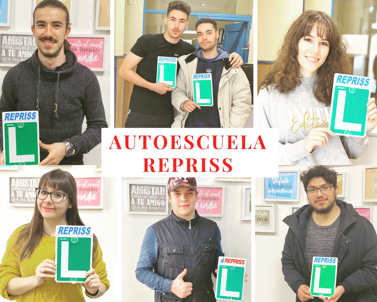 autorepriss's tweet photo. Empezamos una nueva semana y ya se van viendo más luces que sombras. Van quedando menos días para volver a vernos! Mientras tanto, os dejamos una foto de los últimos alumnos que ya tienen su #carnetdeconducir 🌈#practicas #teóricas #autoescuelarepriss #getafe #torrejondelacalzada https://t.co/OSgERtl9XZ