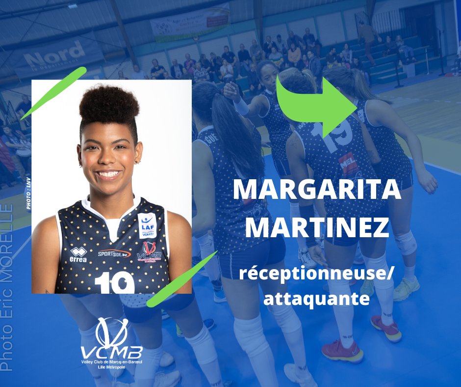Marcqvolley's tweet photo. [MERCATO]

💥Notre réceptionneuse-attaquante colombienne poursuivra son aventure au #VCMBLM pour la 2ème saison ! 

#volleyLAF #Louves #mercato https://t.co/zEF0NcAJig