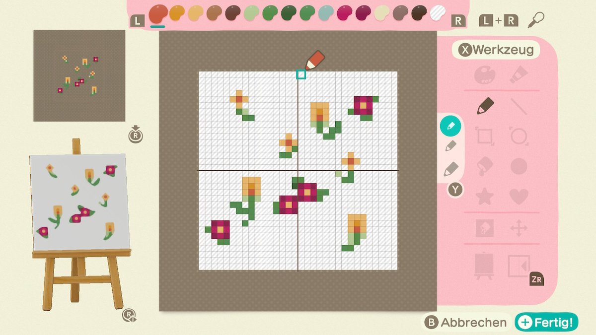vanlau_acnh's tweet image. I made some flower patterns to randomize the ground a bit.
Able Shop: MA-6122-1131-0966

#acnhdesign #acnhpattern #あつ森　#マイデザイﾝ