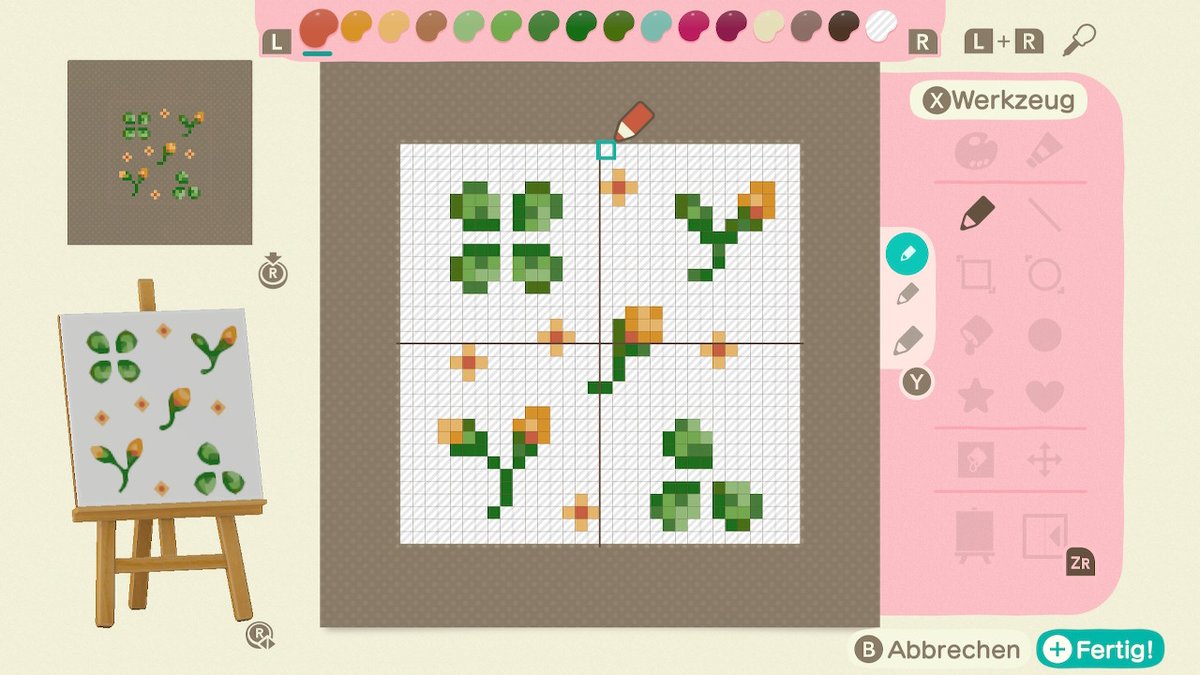 vanlau_acnh's tweet image. I made some flower patterns to randomize the ground a bit.
Able Shop: MA-6122-1131-0966

#acnhdesign #acnhpattern #あつ森　#マイデザイﾝ