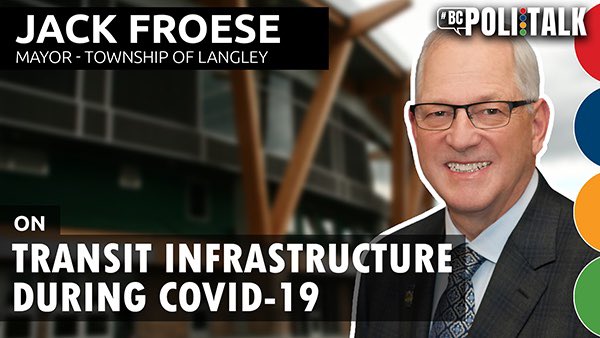 bcpolitalk's tweet image. What is the financial fate of @TransLink and #Vancouver’s transit infrastructure during #covid19? We sit down with @LangleyTownship’s @MayorFroese to discuss the difficult decisions that lie ahead. 🎥 youtu.be/D0H37DPHp1k

#bcpoli #cdnpoli #vanpoli #covid19bc #coronavirus
