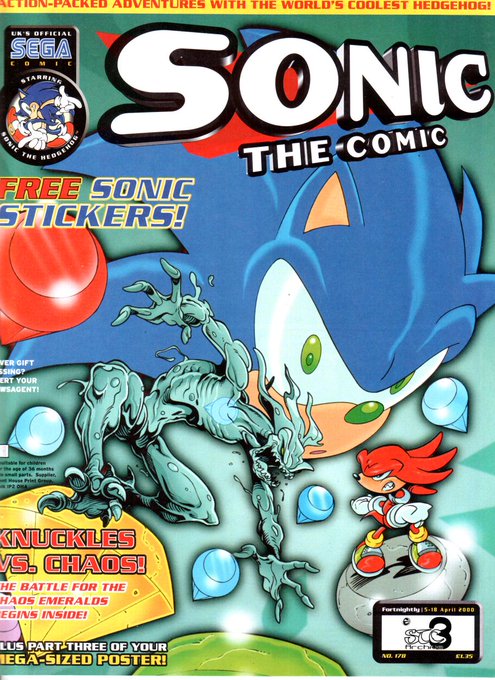 Not sure if anyone agrees on this one, but Chaos from the UK Sonic the Comics was a fuckin' BADASS. To this day, Richard Elson has been the biggest inspiration... the way he captures the emotions and struggles of the StC group is mind blowing. 