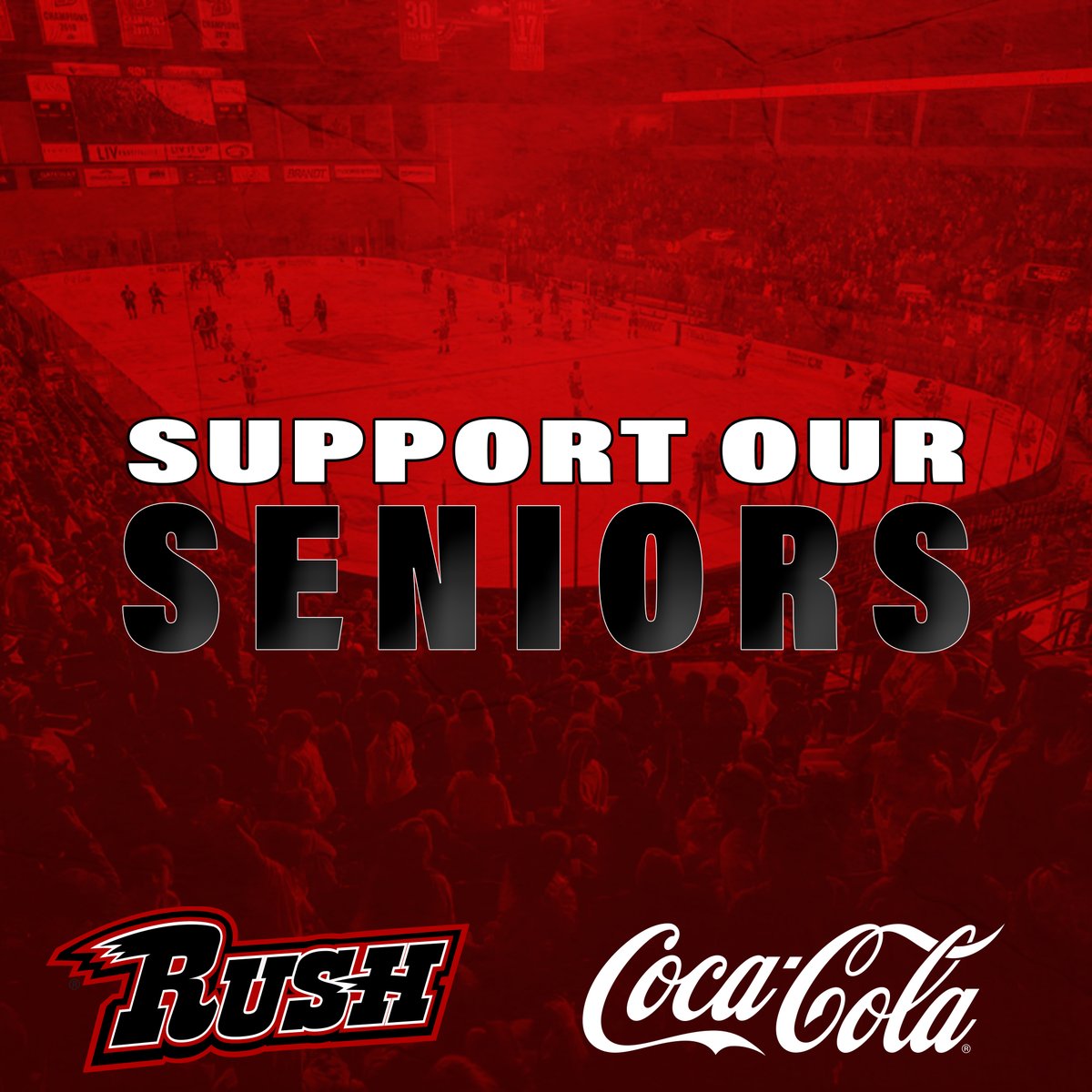 RapidCityRush's tweet photo. Things were cut short for seniors this year, so we want to help out! We're planning on recognizing those around the area through the "Support Our Seniors" campaign, presented by Coca-Cola Bottling Company High Country.
https://t.co/lovlwFQVBH https://t.co/dwXZ1YYOVg