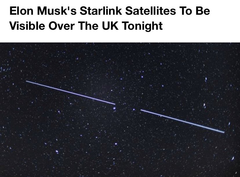 Elon Musk S Starlink Satellites Will Be Visible From The Uk