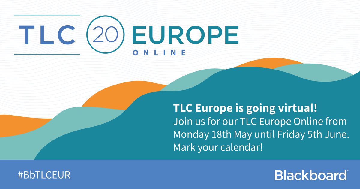 We are excited to announce that we turn TLC Europe 2020 into an ONLINE event. 
We’d like to invite all of you to participate and to contribute to making the first online TLC conference ever held a success!
From May 18th until June 5th. Mark your calendar!
#BbTLCEUR