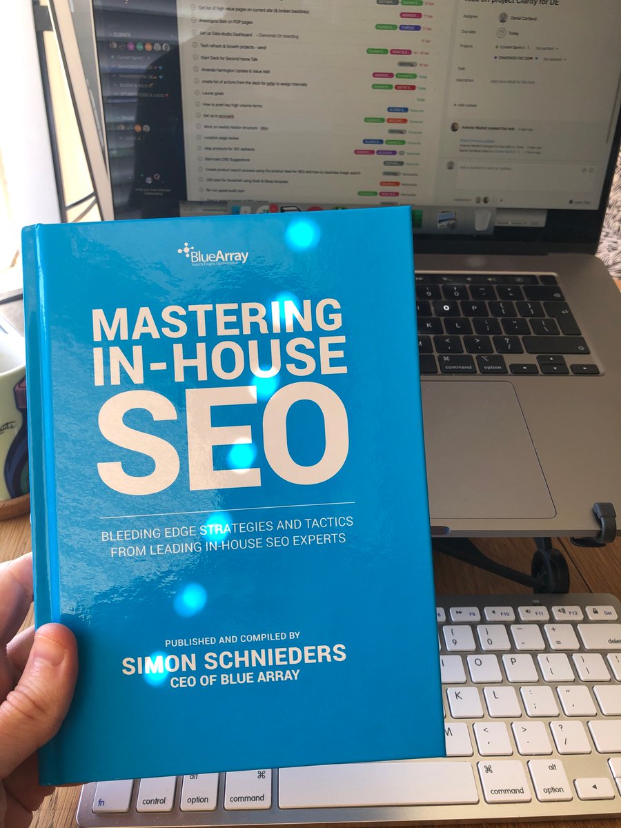 DanielCartland's tweet photo. Always been agency-side but looking forward to understanding the challenges and opportunities of in-house teams to better work with them day-to-day (plus pick up some great tips to apply in my own work!) Cheers @bluearrayseo #masteringseo https://t.co/jc3ZcXp3wO