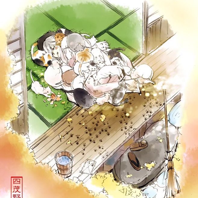Dilligh1's tweet photo. 先程の刀剣乱舞の『猫』をテーマに制作した
完成作品です☺️🎨
沢山の猫に囲まれていて幸せそうだな〜✨
こうゆう絵が飾られているだけで癒しになり
幸せな気分になるなぁ🥰
見て頂けた人にも、この作品を見て癒しになったり、幸せな気持ちになって頂けたら嬉しいです☺️🌹#イラスト #刀剣乱舞イラスト https://t.co/NHu5Bgdz8L