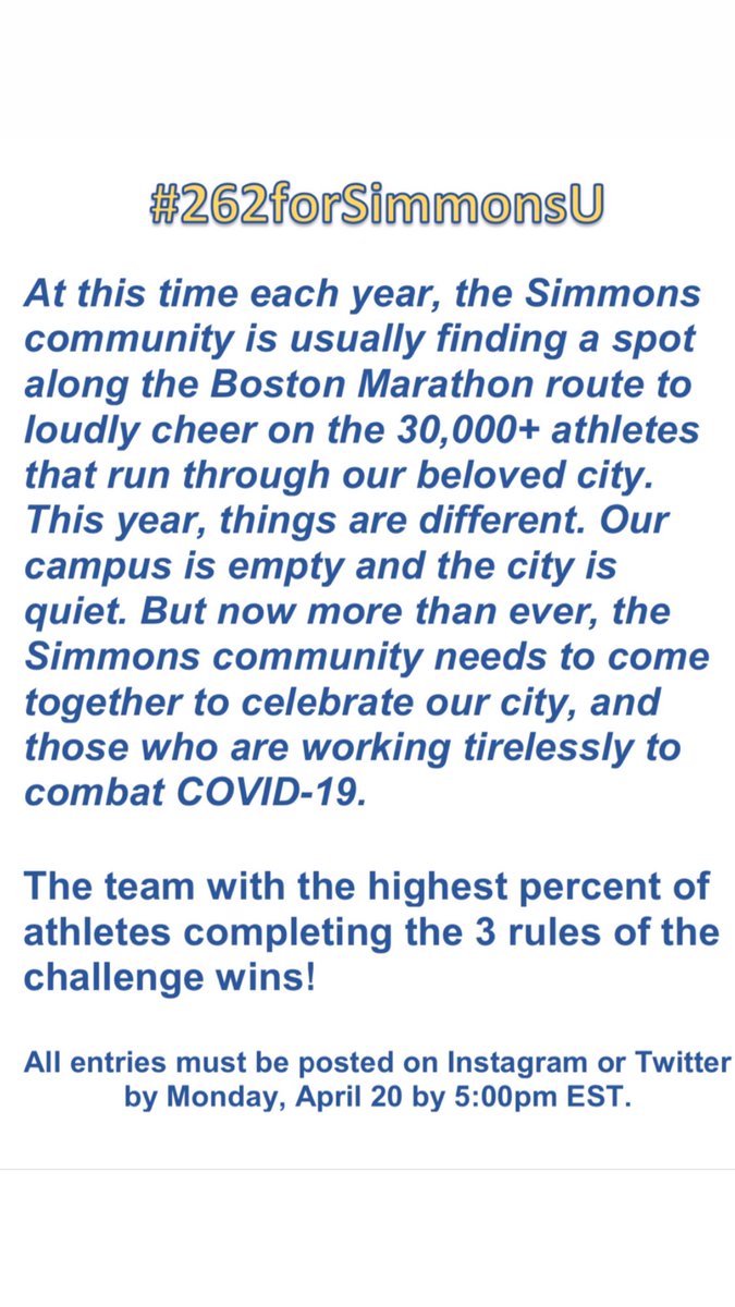 Simmons Athletics tweet media