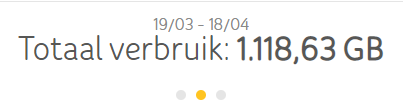 Labinksi's tweet photo. Kleine 1118 GB verbruik  🤔😅🤣 #Corona #CoronaLockdown #Telemeter #Telenet https://t.co/8lOKGl7Efx