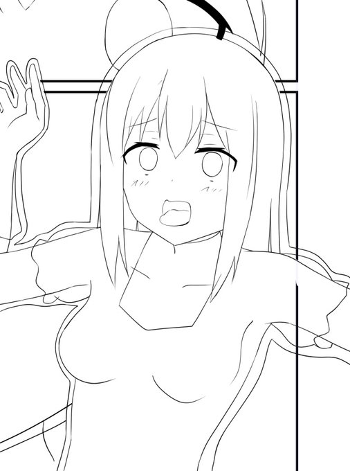 もう20ページくらい同じ表情のあきのを描いてる…
#進捗 